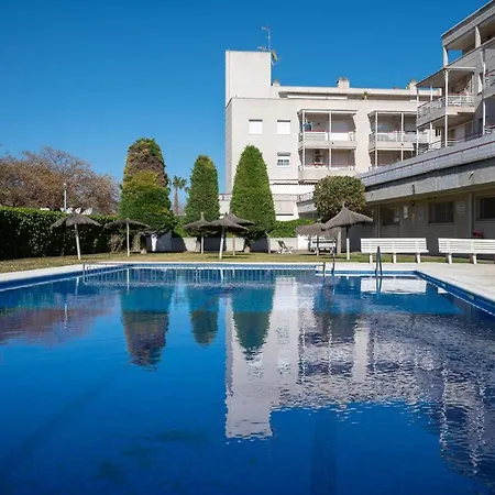 Apartment At016 Piscina Con Cesped, Airco, Playa A Pocos Pasos *